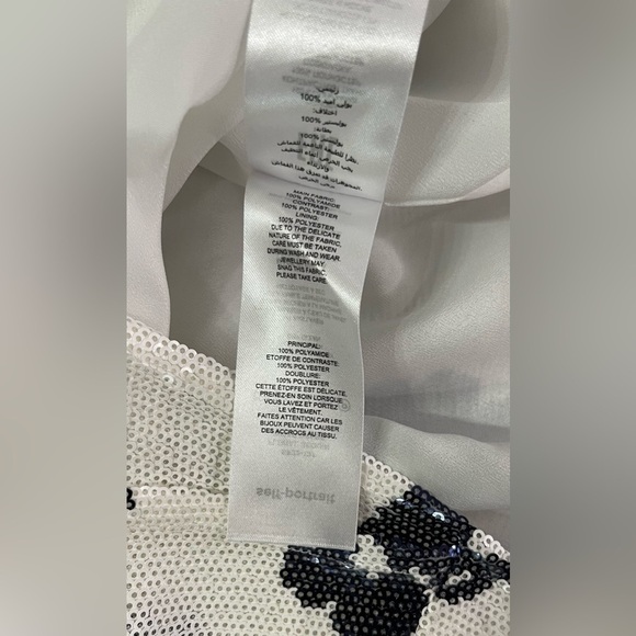 Self-Portrait Floral Sequin Wrap Dress - Picture 15 of 16